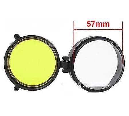 Gul Innvendig diameter 61mm Matt beskyttelse for kikkertsikte