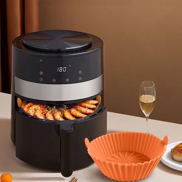 Airfryer Silikone Dampkoger Foring GRØN