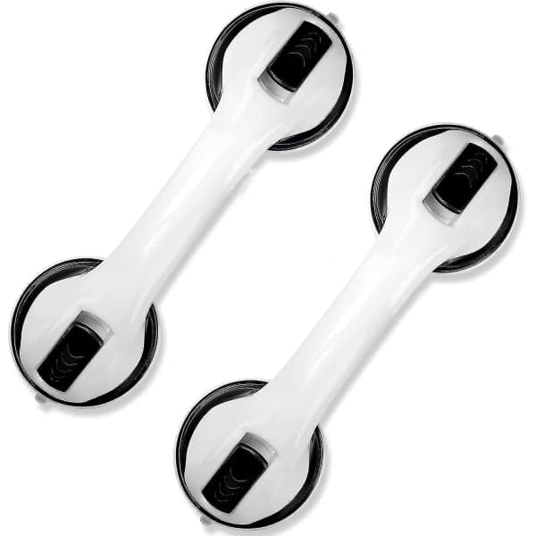 2-pack duschhandtag med stark sugpropp - 30 cm