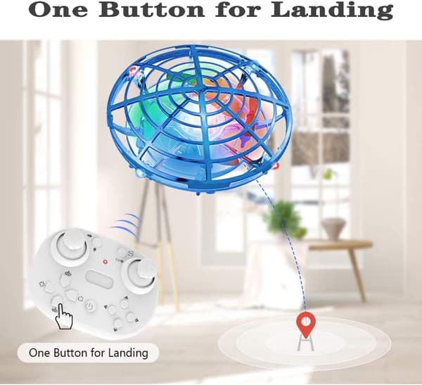 RC-drone lapsille kaukosäätimellä, Mini RC lentävä lelu 2