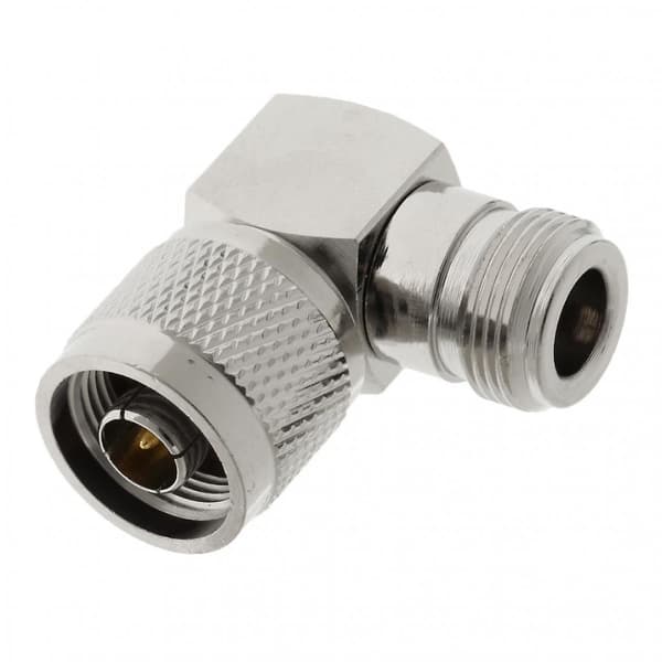 Strømkoaksialstikadapter RF Type N-JKW Han til Type N Hun 1/2