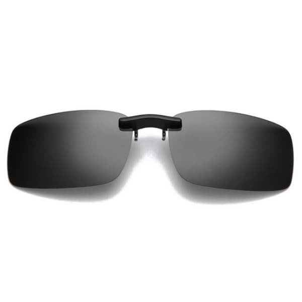 Clip-on aurinkolasit Mustat 40x59mm mustat