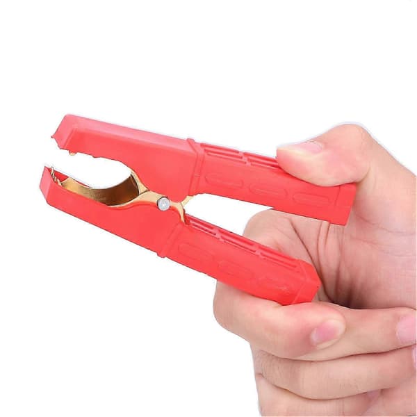 10pcs Battery Cable Clamps 100A Charging Alligator Clips Pure Copper Car Accessories [DB]
