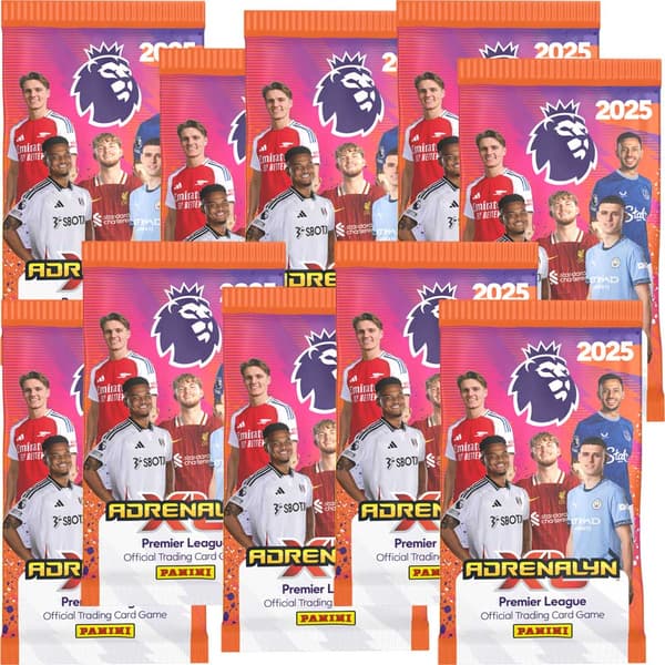 Fodboldkort - 10-pak Panini Premier League 2025