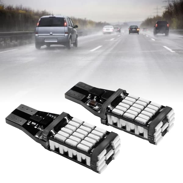 High Brightness Car Brake Light with Low Power Consumption, Protective Tail Light LED Lamp for Reversing, Red