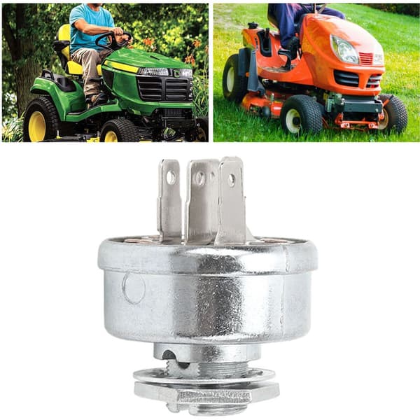 Ignition Switch 44745, Controls Ignition, Starter Motor, Lawn Mower, Rust Resistance, Ignition Lock