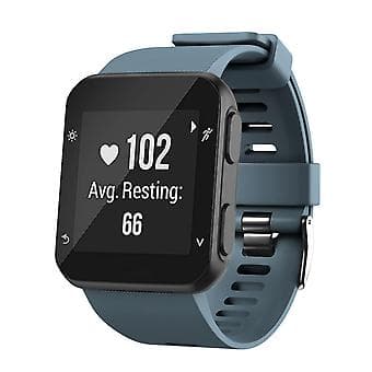 Silikonebånd til Garmin Forerunner 35 (Blågrå)