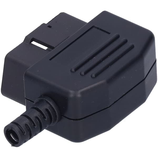 Auto OBD2 16-bens hanstik diagnostisk værktøjsadapter universal til de fleste biler 24V