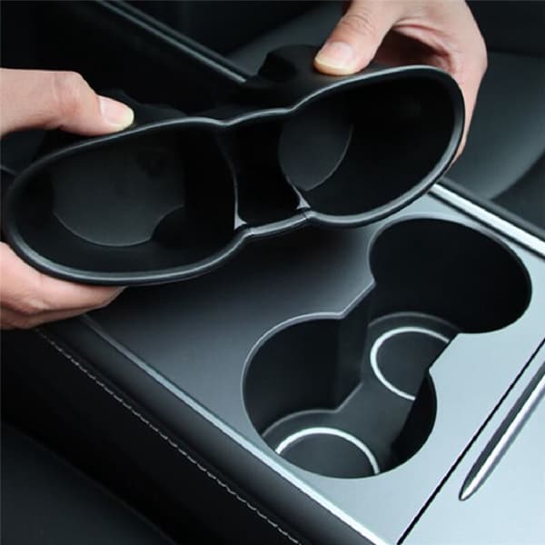 Limiting Clamp Accessory Slide Track Fixed Bracket Cup Holder Car Central Control for Model Y 3