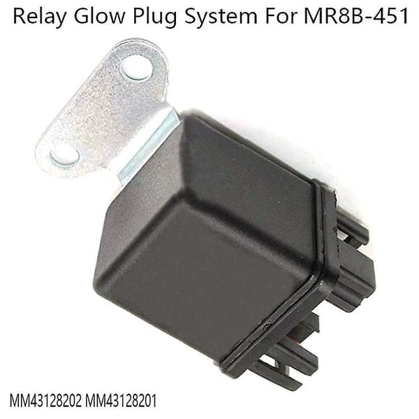 Bil 12v Relæ Glødestift System kompatibelt med Mr8b-451 Mm43128202 Mm43128201