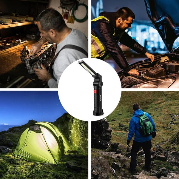 LED-työvalo, taskulamppu, työpajavalaisin, LED Chiponboard COB -tarkastusvalot