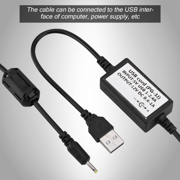 USB-opladningskabel til Kenwood TH-F6 TH-F6A TH-F6E TH-F7 TH-F7E TH-F7A TH-K2ET