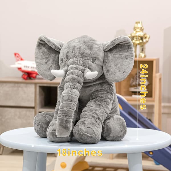 Stoppad elefant plyschdjur 24 TUM-FX-