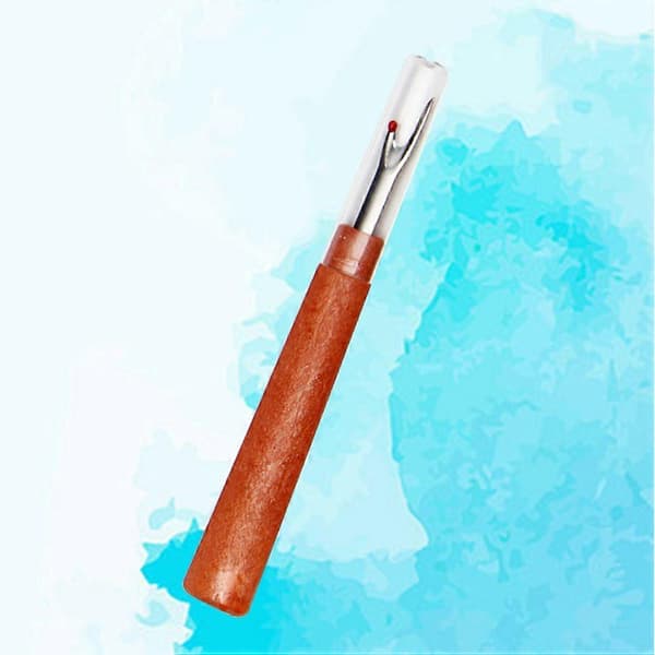 Seam Ripper with Wooden Handle, Practical Sewing Tools for Removing Unwanted Hems and Seams