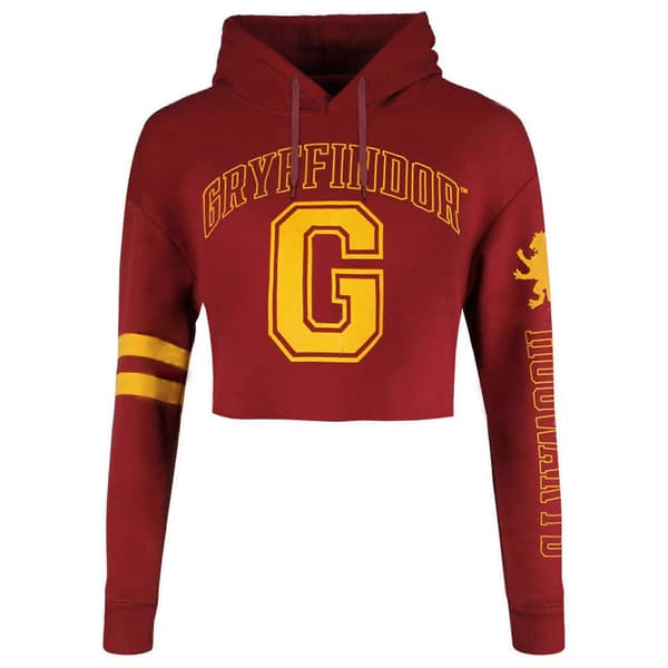Harry Potter Dame/Ungdom Gryffindor Cropped Hettegenser