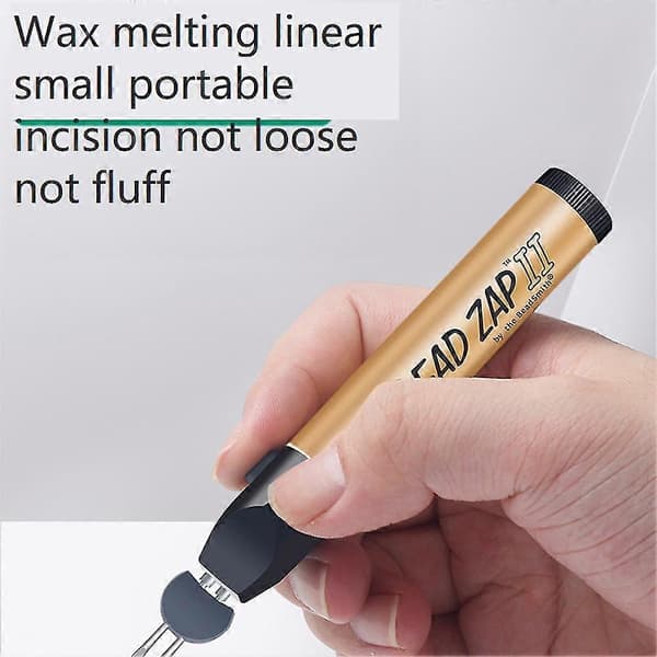 Thread Zapper, Thread Burner, Battery Operated, Trim, Burn and Melt Thread for Bead Weaving Finishing A