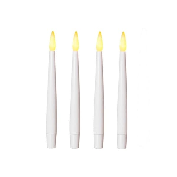SMALL cute battery-powered antique candles with nice flicker - WELLNGS