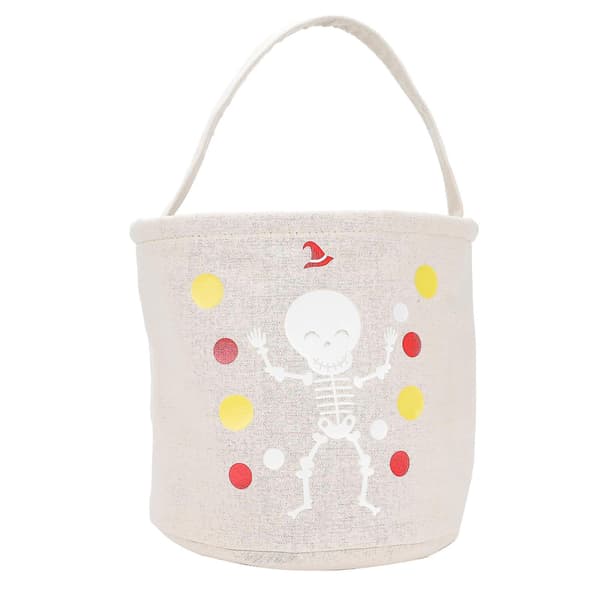 1 stk Halloween-godteribøtte Utsøkt Halloween-godteribøtte for barn [DB] Beige 24X23cm Beige 24X23cm