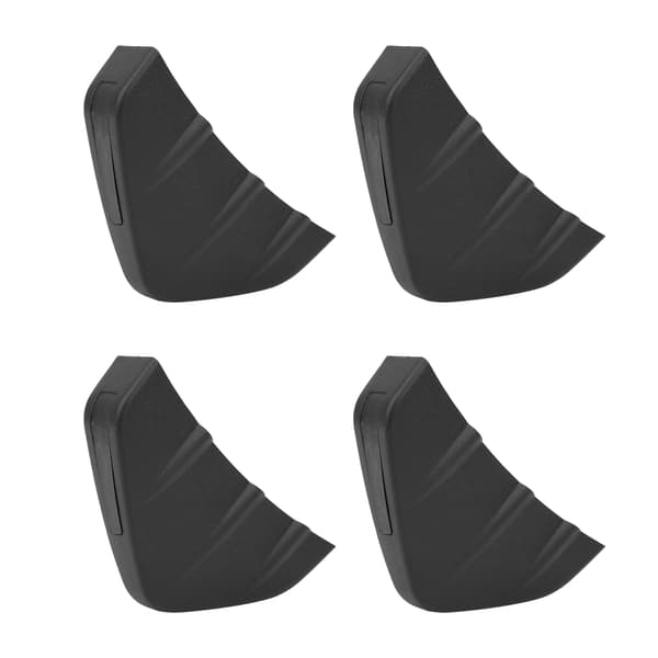 Bagerste Bumper Lip Diffuser Splitter med Spænde - Sort
