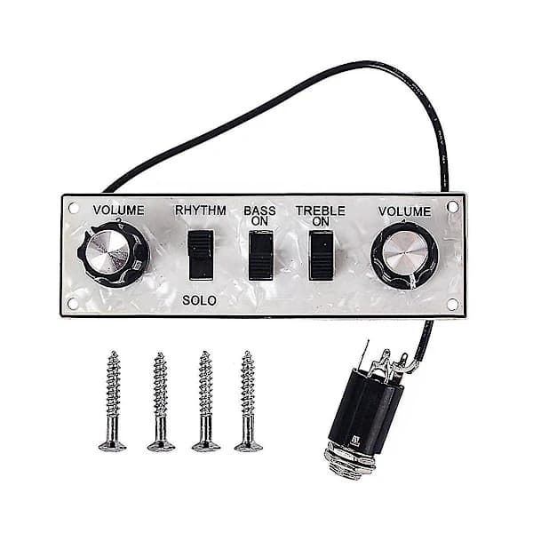 Förmonterad Breddplatta Lastad S Kopplingsschema Gitarr Kretskort Stränginstrument