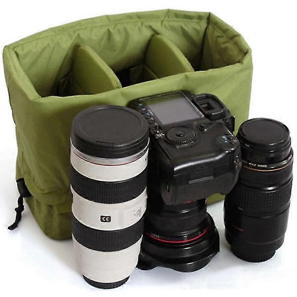 Waterproof Insert Padded Divider Camera Bag Lens Case For Dslr Slr Camera