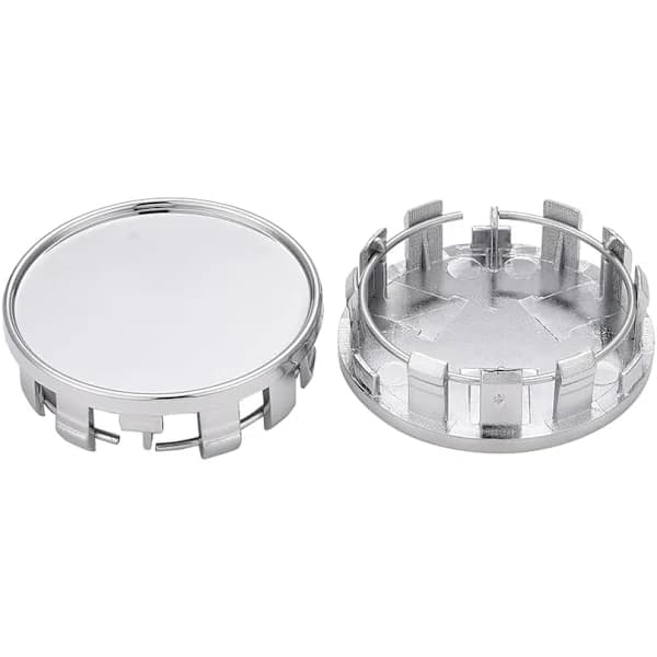 Sett med 4 59 mm diameter 9-klips bilhjulnavkapsler, A