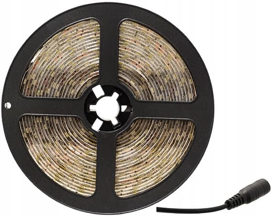 Waterproof LED Strip 5M Cool White with Transformer 230V