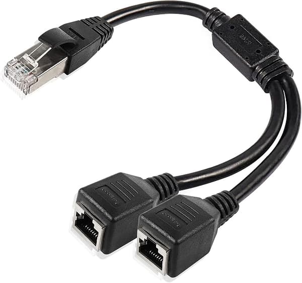 RJ45-kobler, RJ45 Ethernet-netværkssplitter