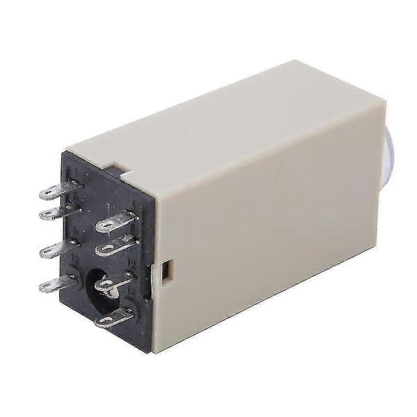10s Delay Timer Time Relay H3y-2 Ac 220v 8-Pin Adjustment Knob Control Timer Relay For Household Electricity