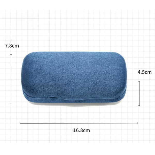 Modern Eyeglass Case Hard Case Plush Protective Glasses Case Sunglasses Case