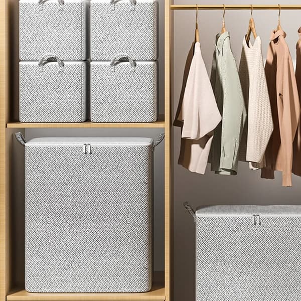 Wardrobe Storage, 220L Storage Bag, Foldable Storage Box for Clothes, Drawer Organizer, Storage Box