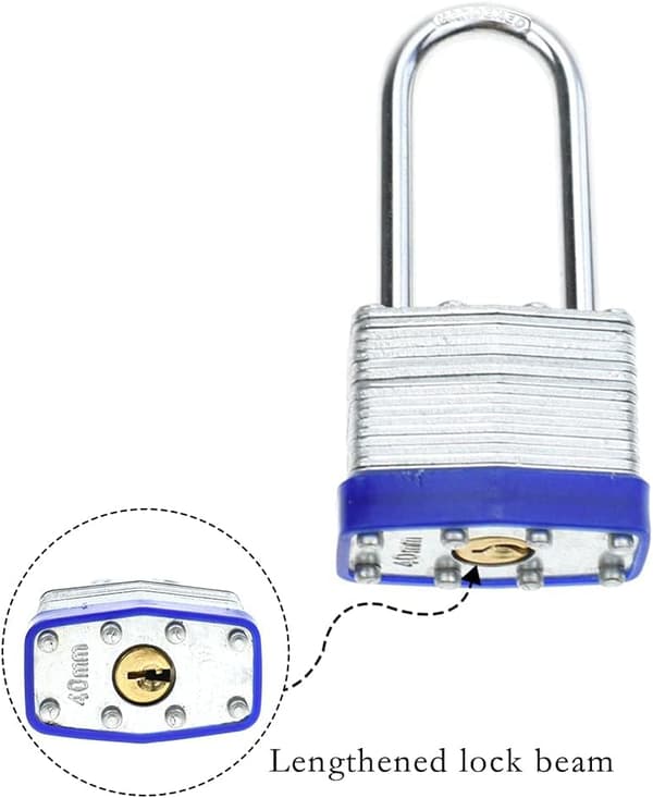 Waterproof Padlock with Key