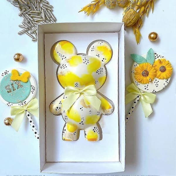 Bear Chocolate Mold - Special Chocolate for Breakable Bears, Bear, Dessert Baking, Birthday, Candy M