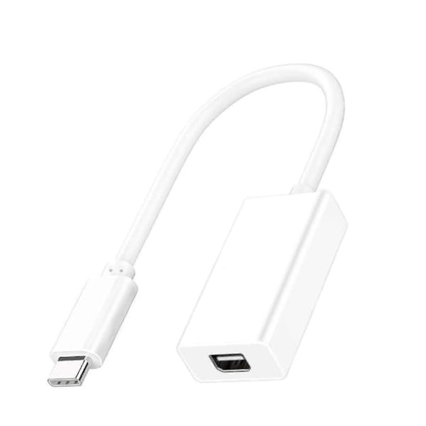 MacBook Air Pro Thunderbolt 3 USB-C til Mini DisplayPort Konverter Adapter 4K PLAY [db]
