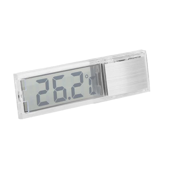LCD Digital Aquarium Thermometer 3D Electronic Transparent Water Temperature Measurement