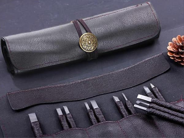 Metal Cutting Tool Kit, Engraving Punch Jewelry Metal Stamping Tool, Gouges and Chisels Knife DIY Craft Tool