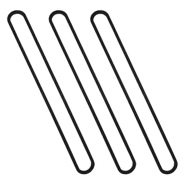 Ersättningspackning i skum för vakuumförseglare – 3-pack