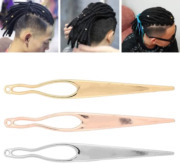 Sett med 3 hårforlengelse Dirty Braid Braid Packing Heklenål Sekk Parykk