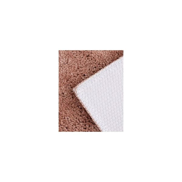Halkskyddad badrumsmatta vit fiskdesign, polyester, vit, 40