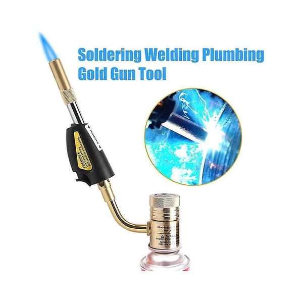 Turbo Burner Nozzles Gas Ignition Turbo Burner Regulator Brazing Soldering Welding HVAC Tools