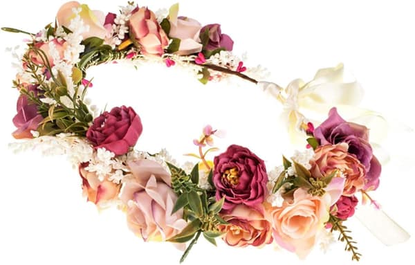 Fey-Hårbånd til kvinder - Blomster - Blomsterkrone - Blomst c