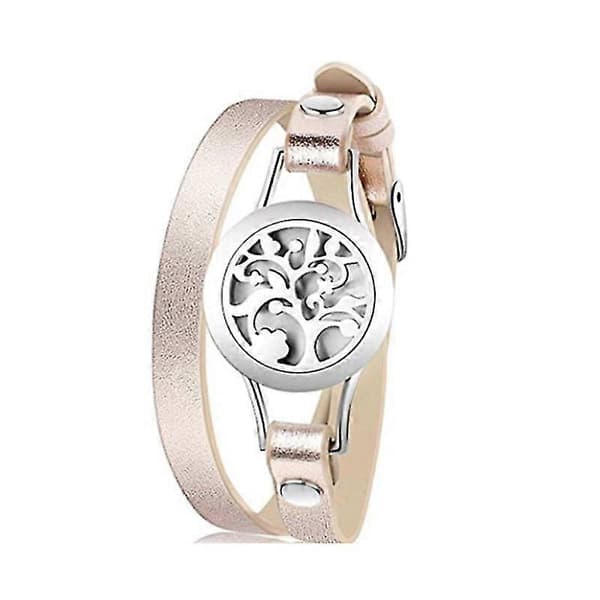 Armbånd Kompatibel med eterisk olje, aromaterapiarmbånd i lær