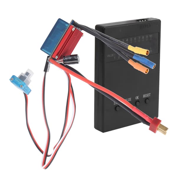 25A børsteløst ESC-programmeringskort elektrisk hastighetskontrollsett Passer for 1/14 1/16 RC-bil