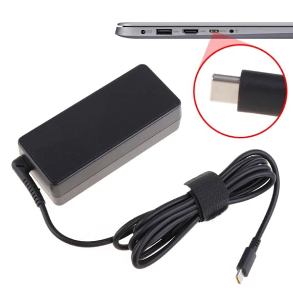 45W TypeC Laptop Oplader til Laptop Tablets Pad Strøm AC Adapter UsbC Computer Oplader PD45W Universal null - EU