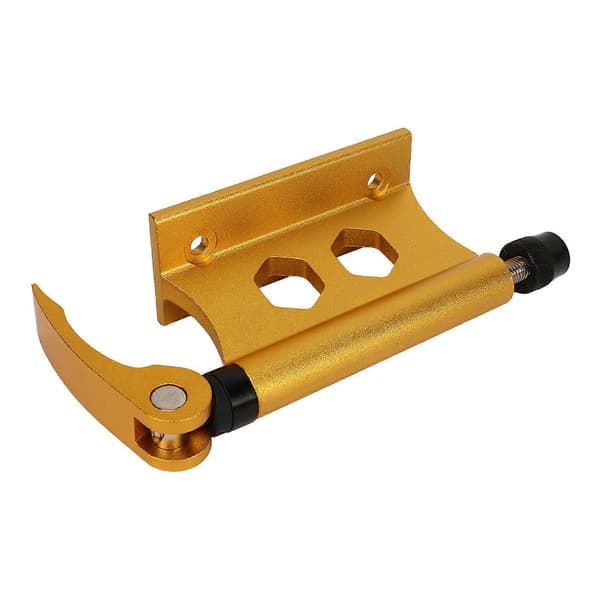 Quick Release Bicycle Fork Mount, Aluminum Alloy for Transport and Storage on Trucks, Vans, SUVs, Gold