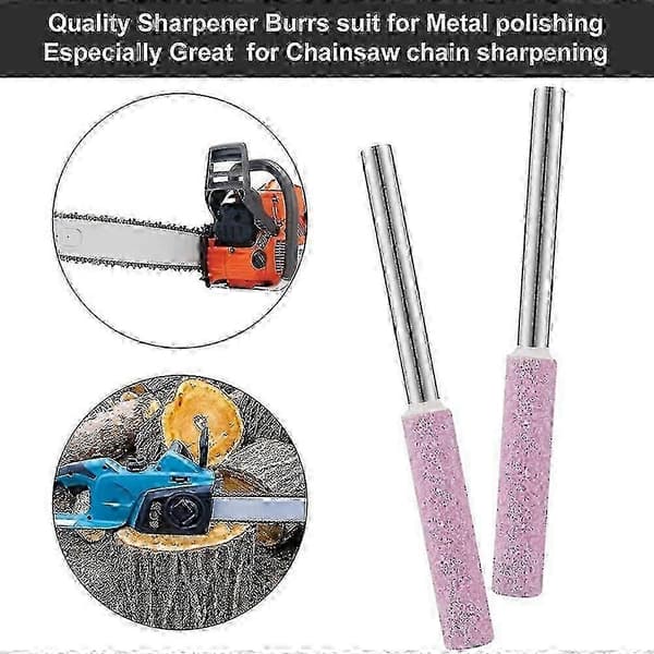 24-pack Chainsaw Sharpener Abrasive Polishing Tool For Chainsaw Sharpener 3x4.8mm