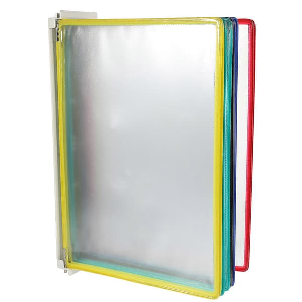 Wall Mounted Storage Rack for Hanging Files Magazine Organizer Pocket Wall Mounted Folder