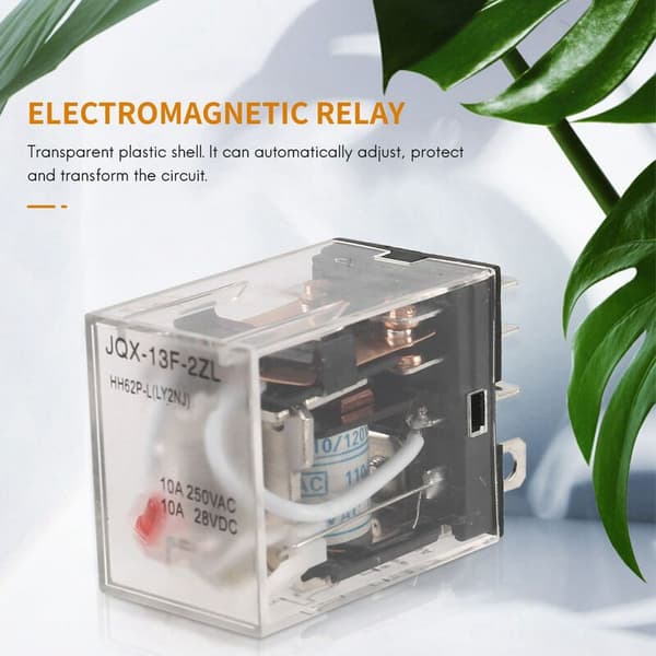 JQX-13FL AC 110V spole DPDT 8-benet elektromagnetisk relæ