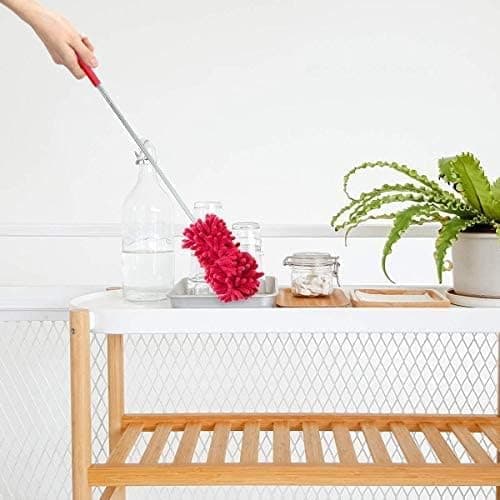 (75cm) 6-pack Microfiber Duster with Telescopic Handle