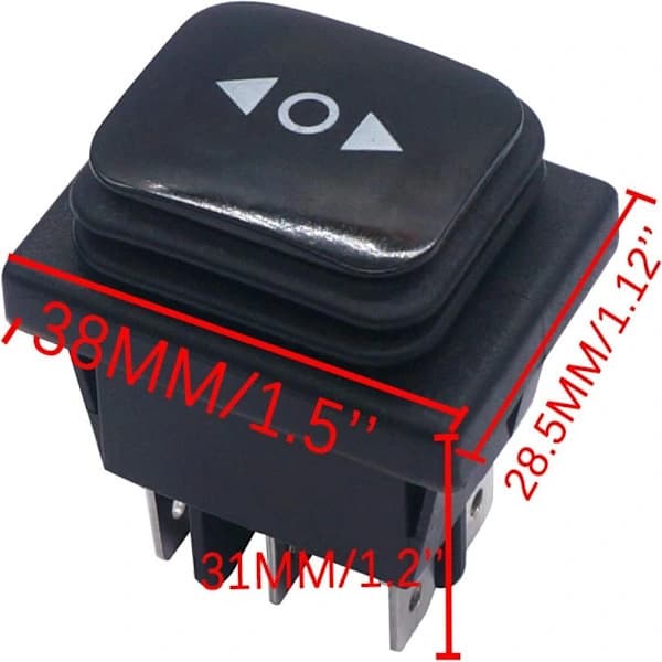 Rocker Switch Momentary Polarity
